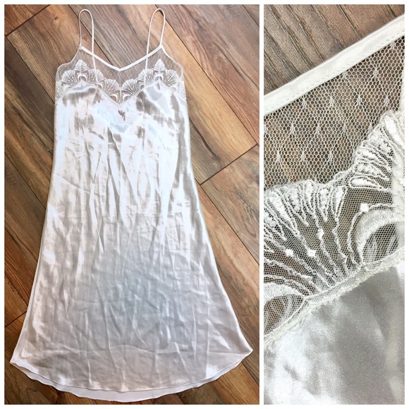 lace cami slip dress